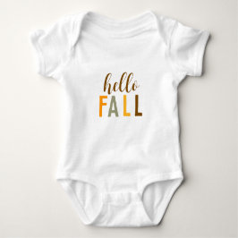 Body Para Bebé Hello Fall