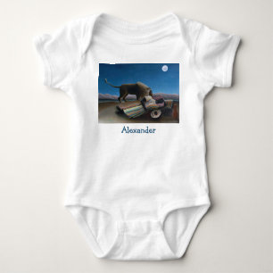 Body Para Bebé Henri Rousseau - La gitana durmiente