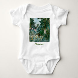 Body Para Bebé Henri Rousseau - La jungla ecuatorial