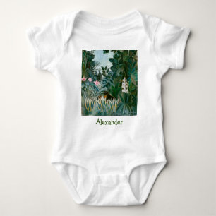 Body Para Bebé Henri Rousseau - La selva ecuatorial