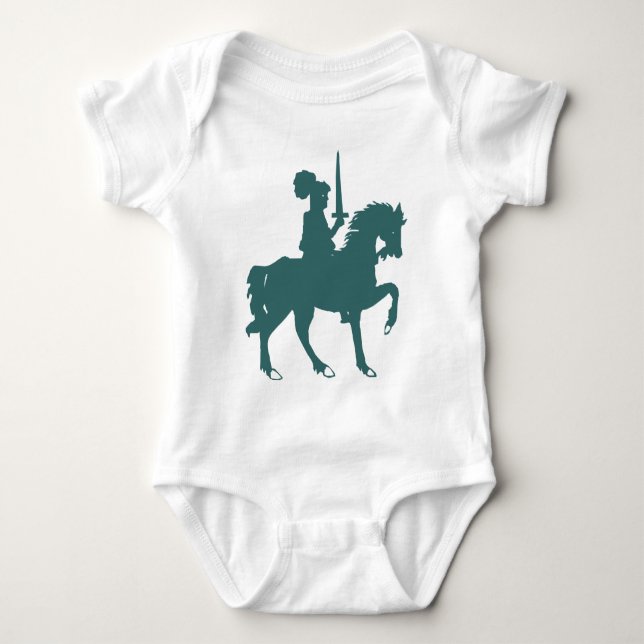 Body Para Bebé Heraldic Knight (Anverso)