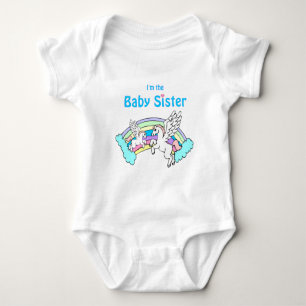 Body Para Bebé hermana bebé de unicornio