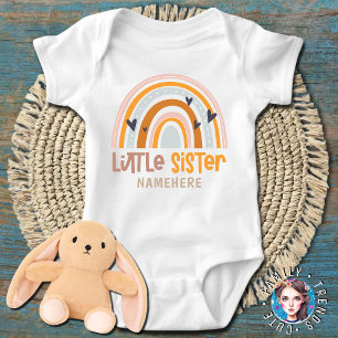 Body Para Bebé Hermanita arcoíris