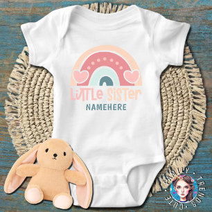 Body Para Bebé Hermanita Personalizada
