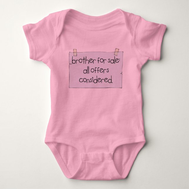 Body Para Bebé Hermano en venta (Anverso)