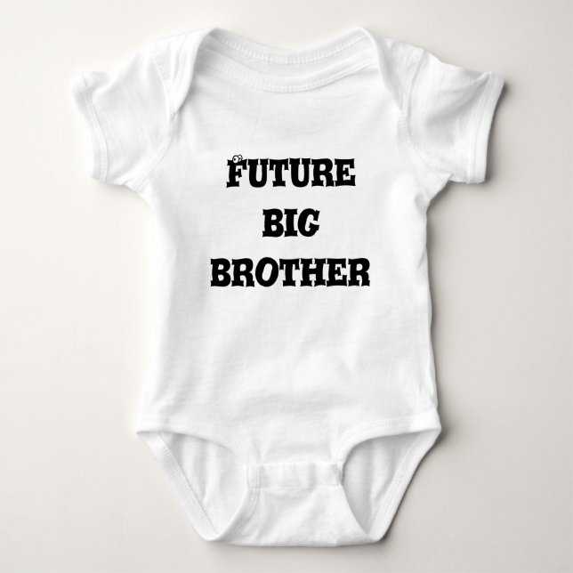 Body Para Bebé Hermano mayor futuro (Anverso)