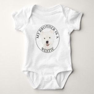 Body Para Bebé Hermano West Highland Terrier Westie