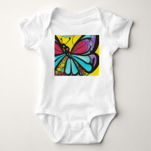 Body Para Bebé Hermosa mariposa