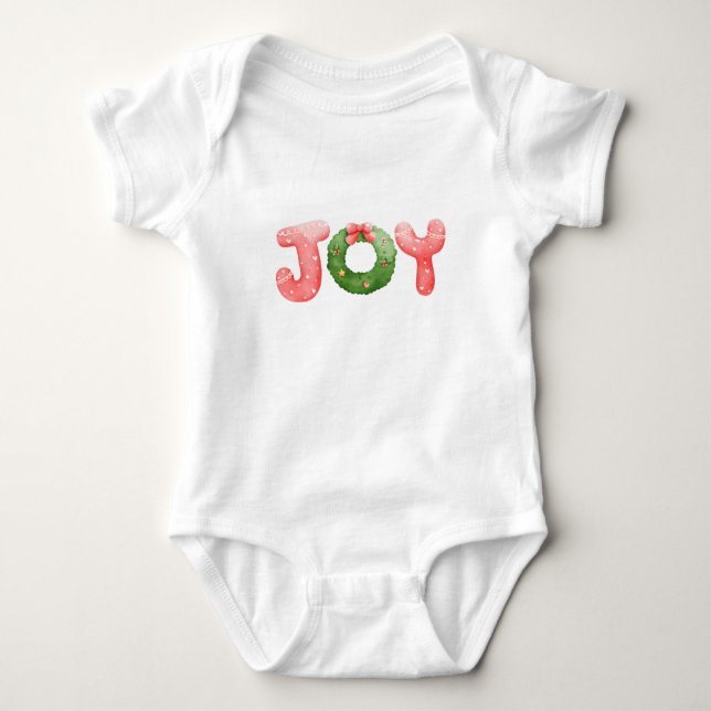Body Para Bebé Hermoso bodysuit de Navidad para bebé (Anverso)