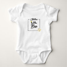 Hermoso Hermano Lil Bebé Personalizado