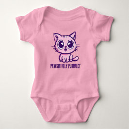 Body Para Bebé Hermoso Manga Kitten, Hermoso Manga