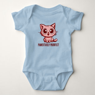 Body Para Bebé Hermoso Manga Kitten, Hermoso Manga