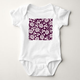 Body Para Bebé Hermoso patrón floral