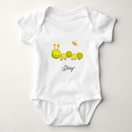 Body Para Bebé Hermoso Pequeño Bicho Oruga