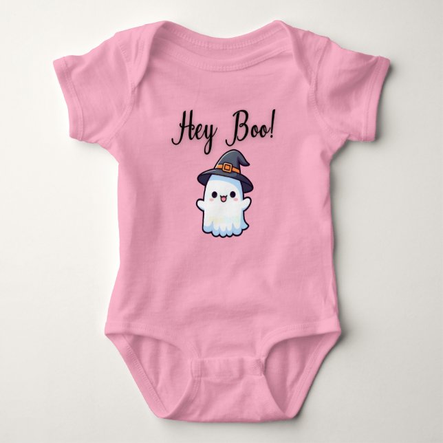 Body Para Bebé Hey Boo! Jumpsuit (Anverso)