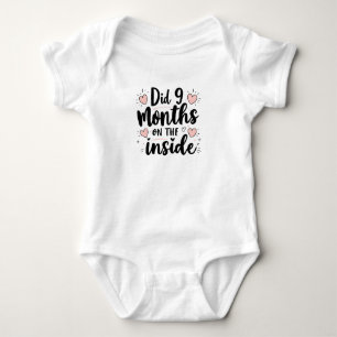Body Para Bebé ¿Hicieron 9 meses adentro?
