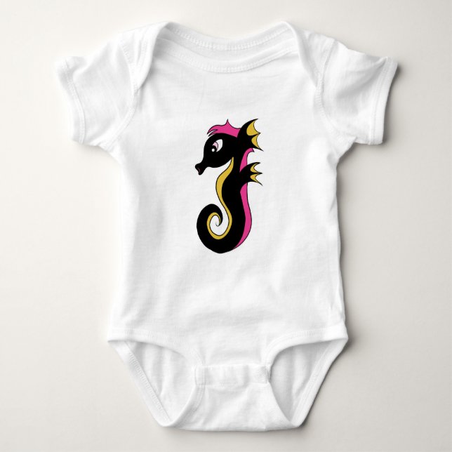 Body Para Bebé Hijahorse de Neon (Anverso)