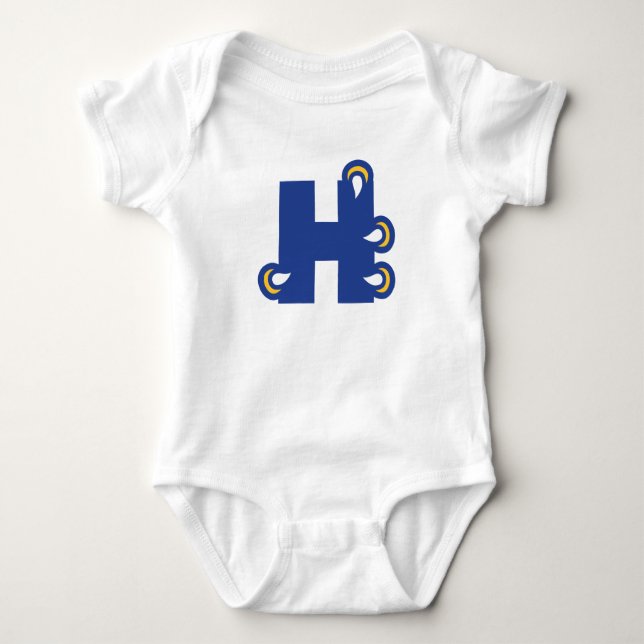 Body Para Bebé Hilbert College H (Anverso)