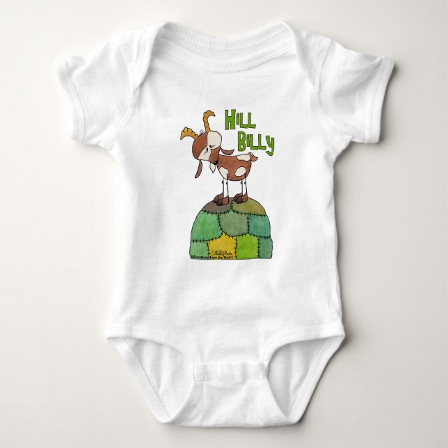 Body Para Bebé Hill Billy (Anverso)