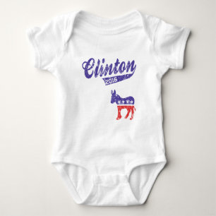 Body Para Bebé Hillary Clinton Deportiva Demócrata 2016
