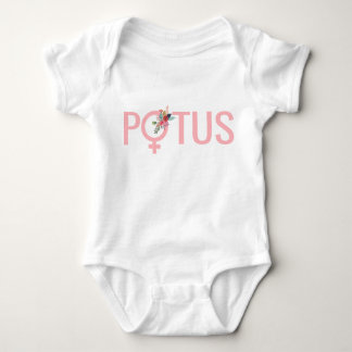 Body Para Bebé Hillary Clinton POTUS Baby| Bebé feminista