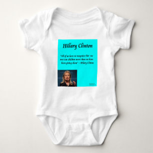 Body Para Bebé Hillary Niños "Por Los Niños" Cita