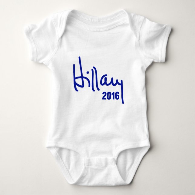 Body Para Bebé Hillary para el presidente 2016 (Anverso)