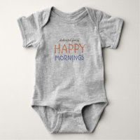 Hincha de Happy Mornings Personalizado Textos