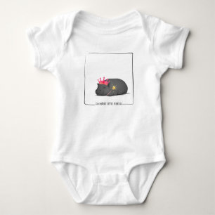 Body Para Bebé Hipopótamo Pigmeo Bebé - Buenas Noches Princesita