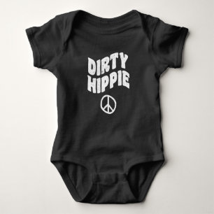 Body Para Bebé Hippie sucio vintage