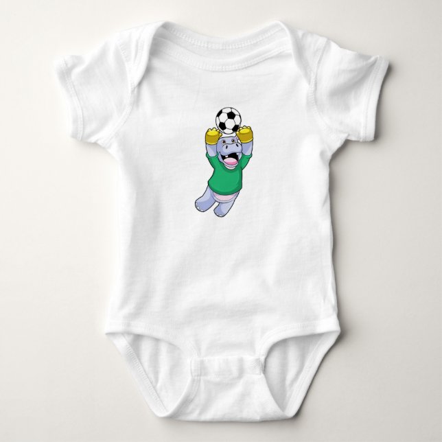 Body Para Bebé Hippo en Soccer Sports (Anverso)