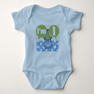 Body Para Bebé Hippopótamo Primera camiseta y regalo de cumpleaño