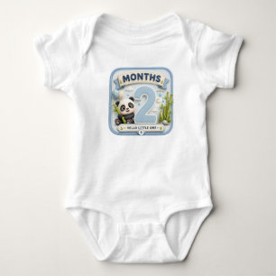 Body Para Bebé Hito importante de bebé de 2 meses 