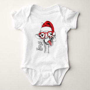 Body Para Bebé Ho Ho Y’all Giraffe Baby Bodysuit