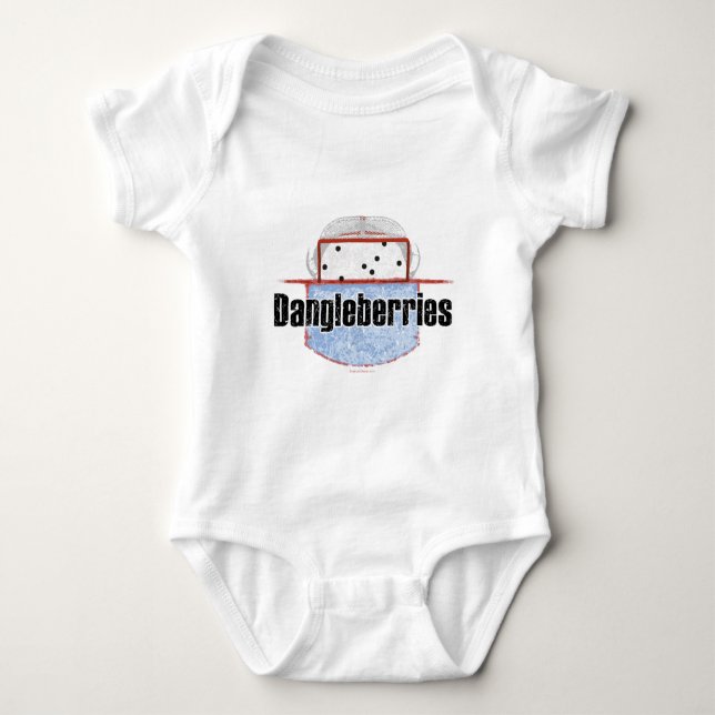 Body Para Bebé Hockey Dangleberries (Anverso)