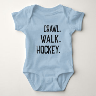 Body Para Bebé Hockey de Gatear Caminar - Hockey Pequeño y Lindo 