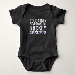 Body Para Bebé Hockey is importanter Funny Hockey gifts
