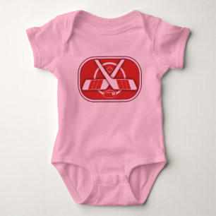 Body Para Bebé Hockey retro Canadá