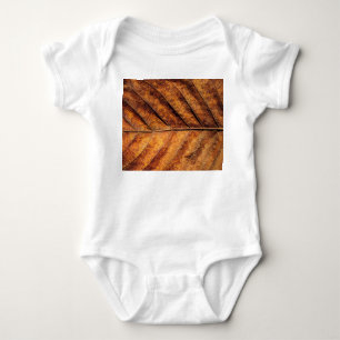 Body Para Bebé Hoja seca: fondo de textura natural.