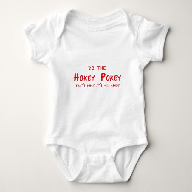 Body Para Bebé hokey-pokey (Anverso)