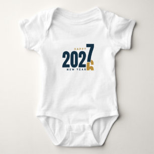 Body Para Bebé Hola 2027 Adiós 2026 Bodysuit Año Nuevo para Bebé