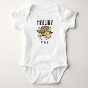 Body Para Bebé Hola a todos, miau