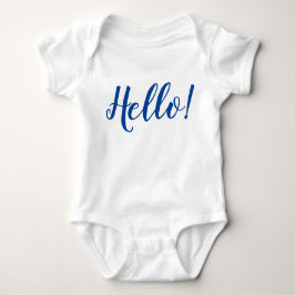 Body Para Bebé HOLA de una pieza