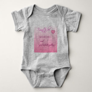 Body Para Bebé "Hola favorita" Valentine Infant Creeper