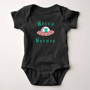 Body Para Bebé Hola humano humano