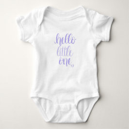 Body Para Bebé Hola Little One Purple