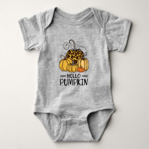 Body Para Bebé Hola Pumpkin Lover Fall Season Otoño Thanksgivin