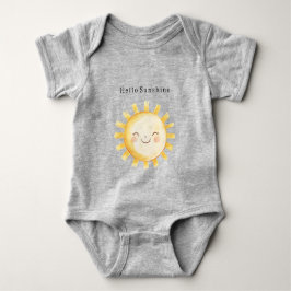 Body Para Bebé Hola Sol