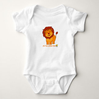 Body Para Bebé Hola soy Little One – León bebé lindo para niños