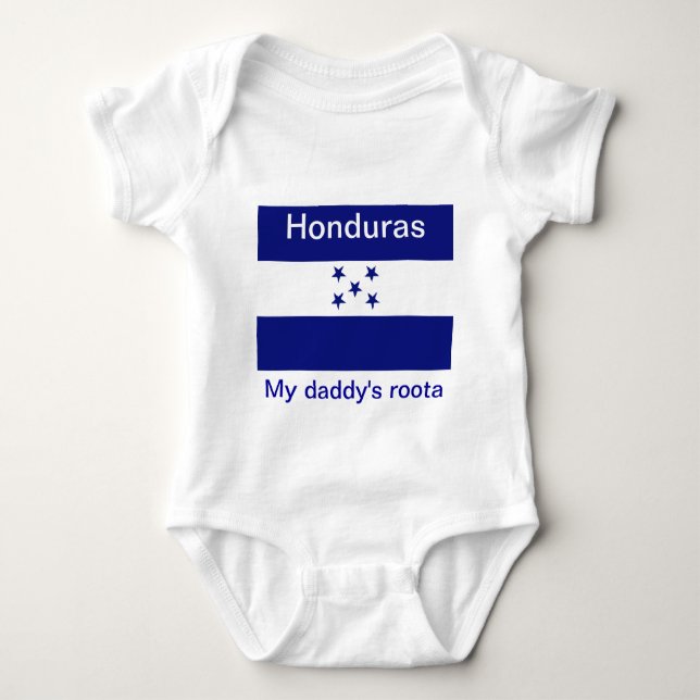Body Para Bebé Honduras (Anverso)